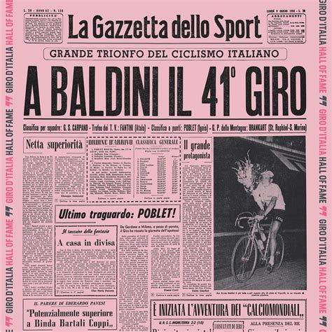 gazzetta dello sport giro d'italia.